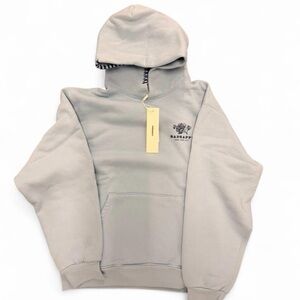 Madhappy New York City Empire State Fleece Hoodie in Blueberry